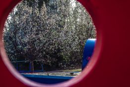 Kids park with play equipment