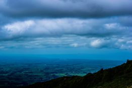 View from Mt Taranaki at New Plymouth - New Zealand