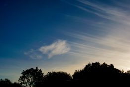 Beautiful patterns of clouds