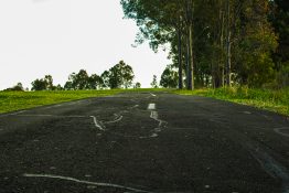 Tar sealed two lane road