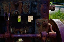 Rusted machine